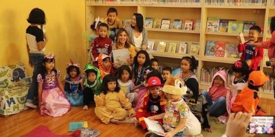 Tingkatkan Minat Baca Anak, Kirli Saunders Kunjungi Indonesia