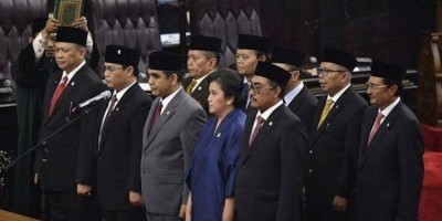 Telah Terpilih 10 Pimpinan MPR Dengan Bambang Soesatyo Sebagai Ketua MPR