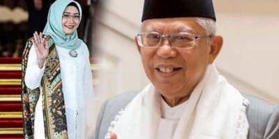 Penampilan Perdana Wury Sebagai Istri Wakil Presiden RI. Kalem dan Cantik Banget