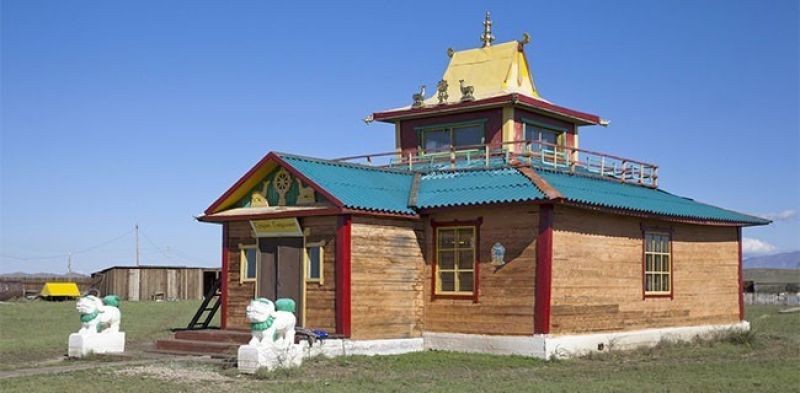 Kuil Buddhisme di Tuva/Net