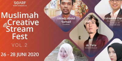 Muslimah Creative Stream Fest Volume 2 Segera Digelar, Kian Menarik & Informatif