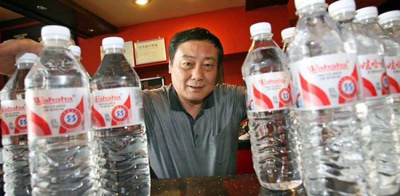 Pemilik perusahaan air minum dalam kemasan bermerk Wahaha, Zong Qinghou/Repro