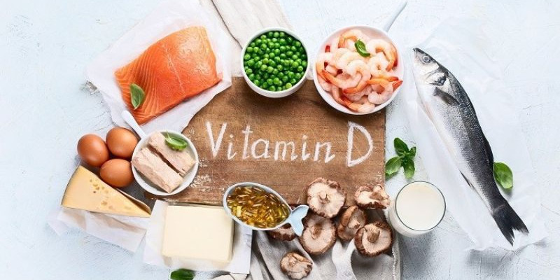 Ilustrasi makanan yang mengandung vitamin D/Net