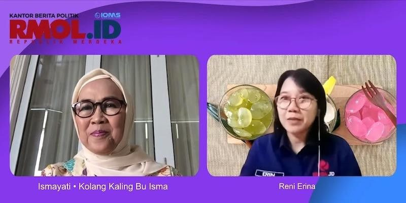 Bu Isma dalam obrolan Jendela Usaha RMOL.id bertajuk 