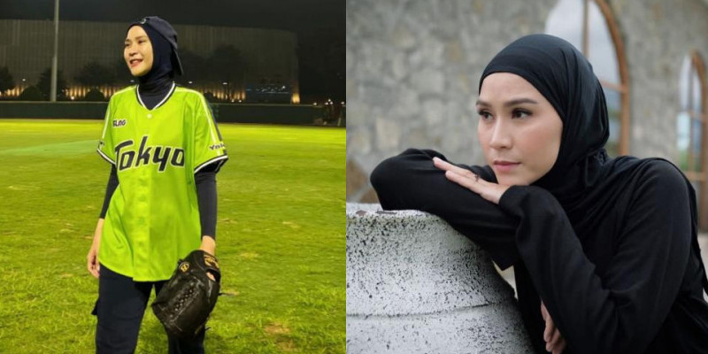 Zaskia Adya Mecca lebih memilih untuk lakukan kegiatan olahraga softball di waktu luangnya/ Net