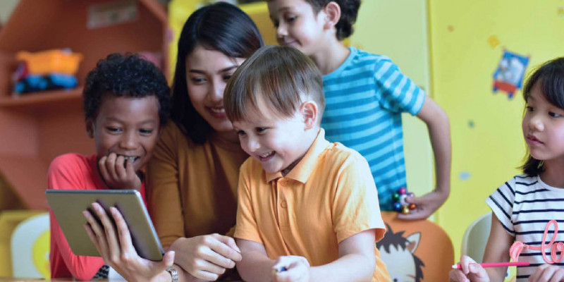 Di pendidikan prasekolah, anak diajarkan untuk terbiasa mandiri dan mampu mengelola emosi ketika berada di kelas/Net