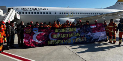  Alhamdulillah, Bantuan Gelombang Pertama Indonesia Tiba dengan Selamat di Turki