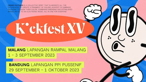 Poster Kickfest 2023 di Malang dan Bandung/Ist