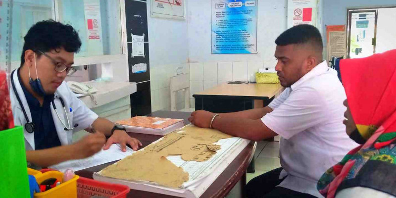 Pelayanan medis di RSUD Raja Ampat terbantukan akibat adanya program dokter spesialis adaptasi/Net