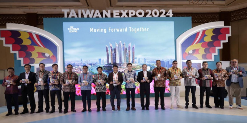 Para tamu VIP di acara pembukaan Taiwan Expo 2024 (16/5)/Ist.