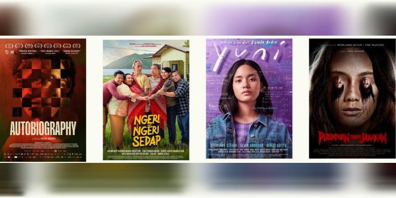 Film-film Indonesia yang masuk seleksi Oscar selama empat tahun terakhir. (IOSC)