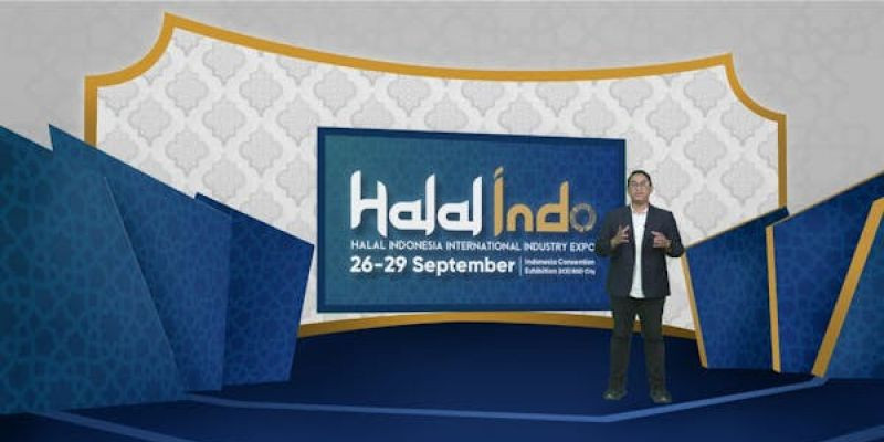 Launching Halal Indonesia International Industry Expo 2024 (2/8) yang digelar online. (Dyandra Promosindo)