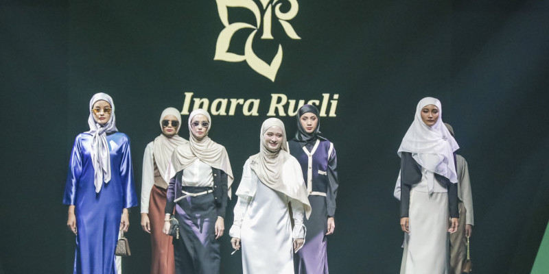 Inara Rusli di panggung MUFFEST+ 2024. (MUFFEST/FARAH)