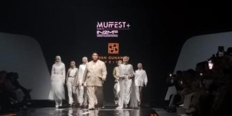 Ivan Gunawan di panggung MUFFEST+ 2024. (FARAH/Rizqia)