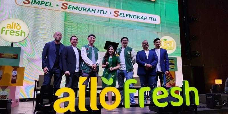 Peluncuran kampanye S3 Belanja AlloFresh. (FARAH)