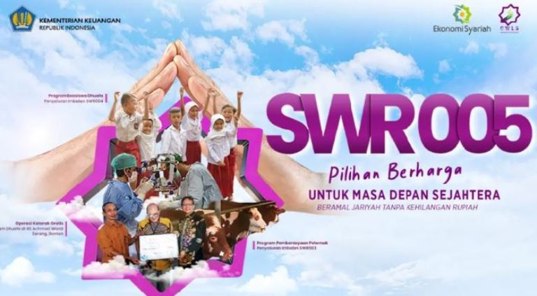 SWR 005 dari Kementerian Keuangan. (Badan Wakaf Indonesia)