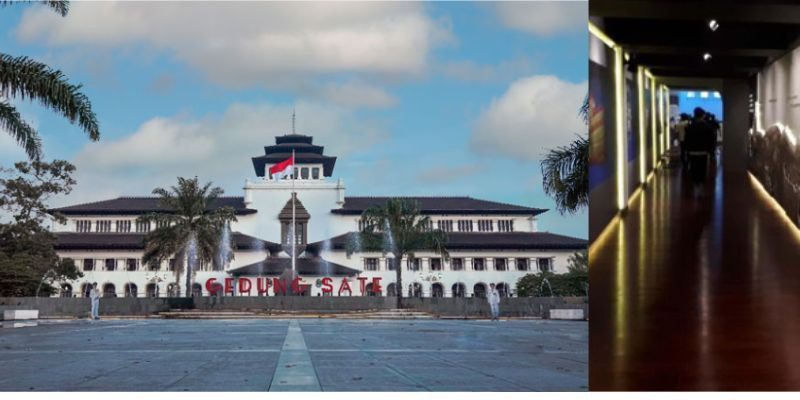 Gedung Sate nan ikonik. (Net)