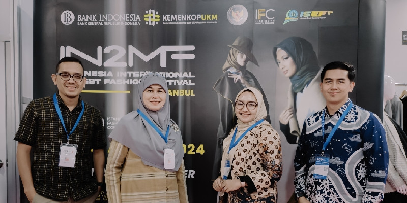 IN2MF Istanbul (7-9 Agustus) hadirkan karya desainer IFC yang didukung penuh Bank Indonesia serta Kementerian Koperasi & UKM. (IFC)