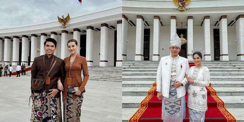 Pasangan Thariq-Aaliyah dan Agus Yudhoyono-Annisa Pohan. (Instagram/@aaliyah.massaid & @annisayudhoyono)