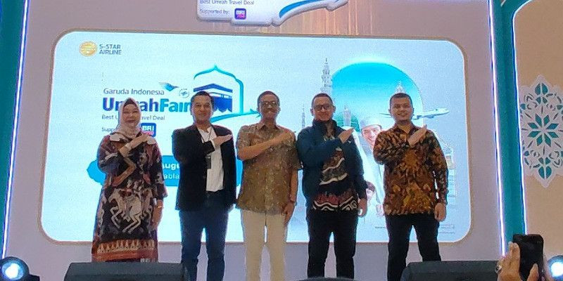 Opening Ceremony Garuda Umrah Travel Fair 2024 di Kota Kasablanka. (FARAH/Sarah Mahya)