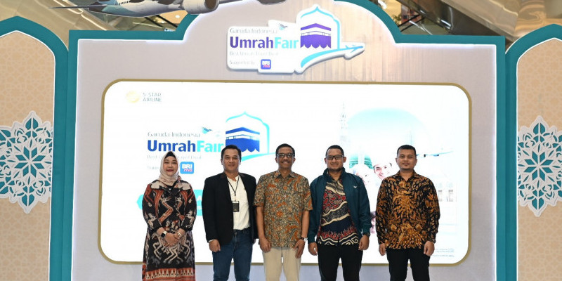 Pembukaan Garuda Umrah Travel Fair 2024 (23/8) di Mall Kota Kasablanka Jakarta. (Ist.)