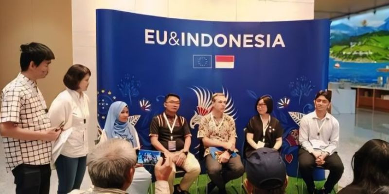 Erasmus+ Scholarship Awardees Pre-Departure Briefing (24/8) di Jakarta. (FARAH/Rizqia)