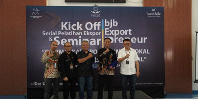 Gelar BJB EXPORTPRENEUR, bank bjb Siap Lahirkan Eksportir Baru