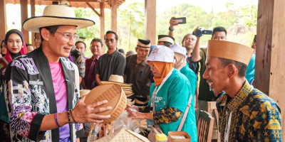 Menparekraf Sandiaga Uno Dukung Penuh Kabupaten Tangerang Masuk Jejaring Kota Kreatif UNESCO