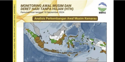 BMKG Sebut 38 Daerah di 7 Provinsi Mengalami Kekeringan Ekstrem