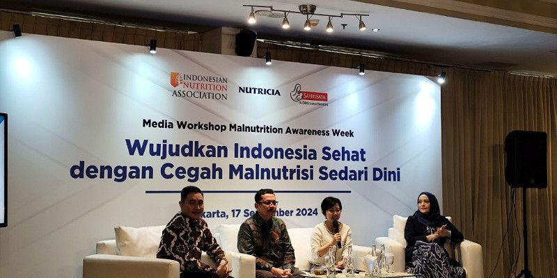 Peluncuran Pekan Sadar Malnutrisi dari INA. (FARAH/Sarah Mahya)