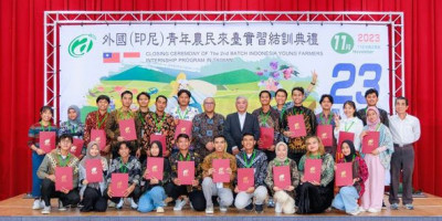 Kementerian Pertanian Kirim 100 Petani Muda untuk Magang di Taiwan Setiap Tahun