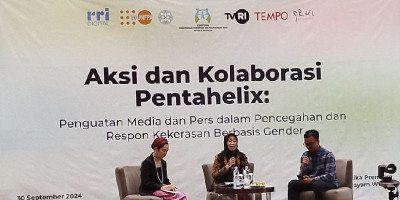 Dialog Interaktif Aksi dan Kolaborasi Pentahelix: Penguatan Media dan Pers dalam Pencegahan dan Respon Kekerasan Berbasis Gender