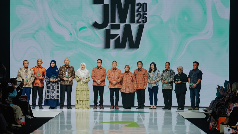 Opening ceremony Jakarta Muslim Fashion Festival 2025 (9/10) di ICE BSD hall 10. (Ist)