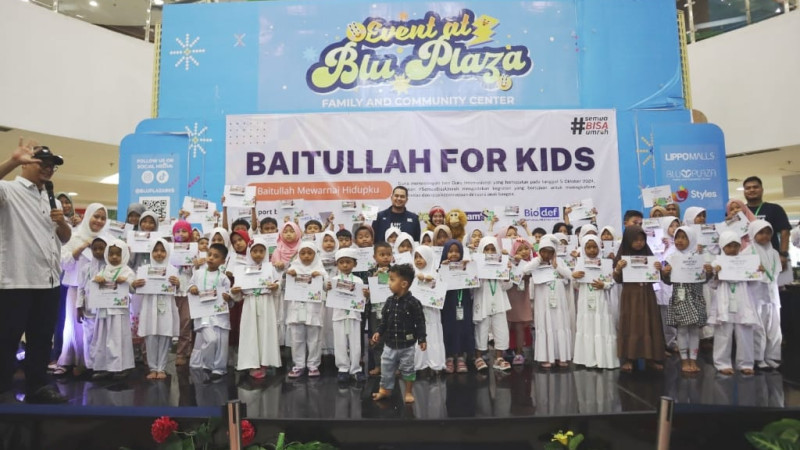 Acara Baitullah for Kids yang digelar #SemuaBisaUmroh (13/10). (Ist)