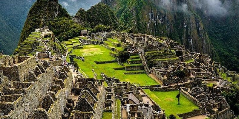 Situs Machu Picchu di wilayah Pegunungan Andes. (Pinterest/@hindartitriana)