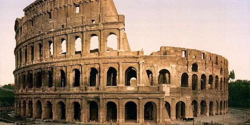 Situs terkenal di dunia di Roma, Colosseum. (Ist)