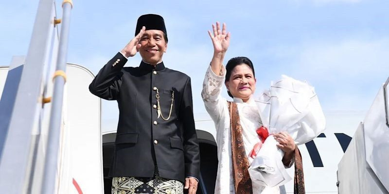 Joko Widodo dan Iriana, (Instagram/@jokowi)