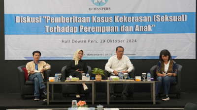 Dewan Pers: Nyaris Tidak Ada Laporan Masyarakat tentang Kasus Pemberitaan Kekerasan Seksual