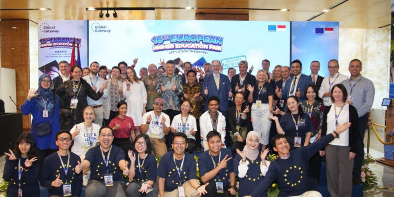 Peserta European Higher Education Fair (EHEF) 2024 di Jakarta. (Ist)