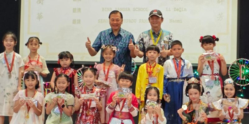 Festival Budaya Aksara Tradisional 2024 dan Kompetisi Bahasa Mandarin “Yahua Cup” (26/10) di Jakarta Taipei School. (Ist)