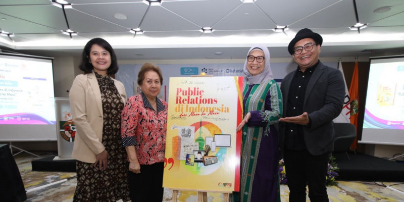 Peluncuran buku “Public Relations di Indonesia dari Masa ke Masa” oleh APPRI (5/11) di Universitas Atma Jaya. (Ist)