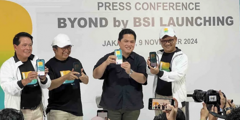 Peluncuran BYOND by BSI (9/11) di Jakarta (ANTARA)