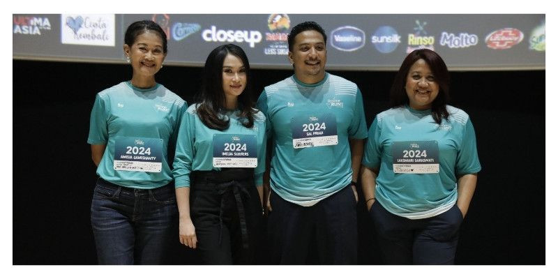 Press conference Rexona Run 2024 #LanjutTerus di Jakarta (FARAH/Adelia)