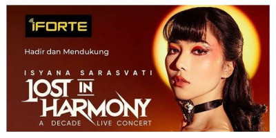 Rayakan Satu Dekade Karier Bermusik, Isyana Sarasvati Gelar Konser Spektakuler ‘Lost In Harmony’