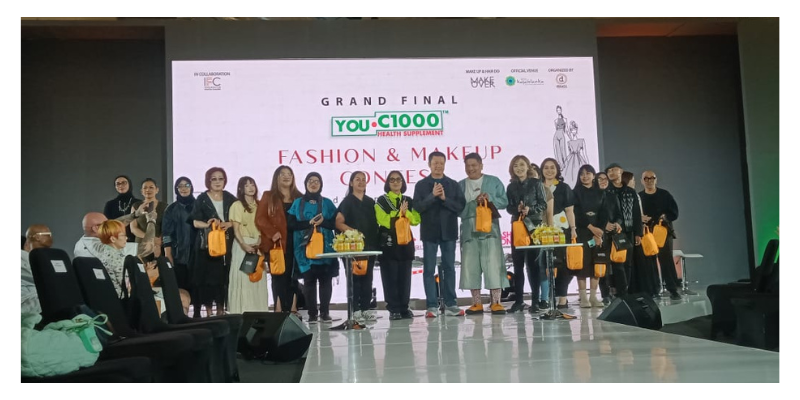 Grand Final Fashion and Makeup Contest 2024 yang digelar YOU•C1000 (23/11) di Kota Kasablanka, Jakarta. (FARAH/Rizqia)