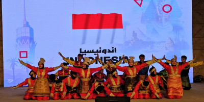 Sekolah Indonesia Cairo Tampil di World Children Festival 2024 Mesir