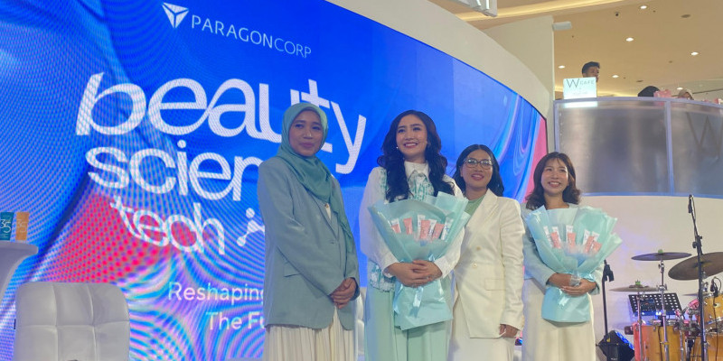 Peluncuran Wardah Revolutionizing Skincare Regime: ​Sunscreen with DNA Level Protection (1/12) di Senayan City. (FARAH/Bunga)