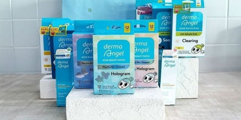 Acne beauty pack hologram dari Derma Angel. (Instagram/@dermaangel_id)