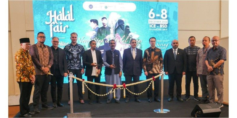 Opening ceremony Halal Fair 2024 (6/12) di ICE BSD, Tangerang. (Ist)