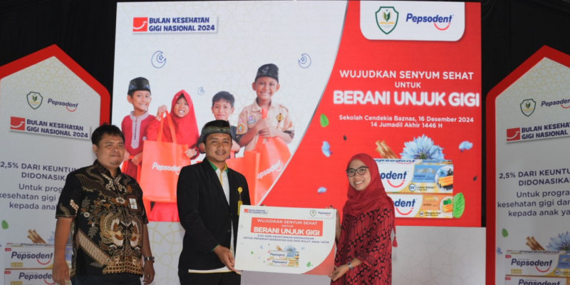 Agenda BKGN 2024: kolaborasi Pepsodent x BAZNAS di Bogor. (Ist)